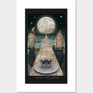 The Moon Tarot Card Posters and Art